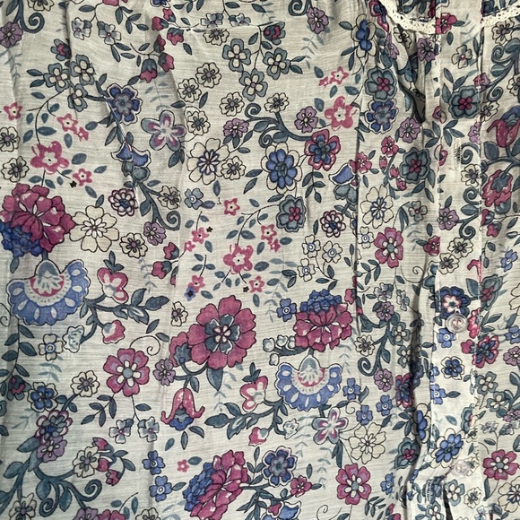 Fittiway Floral Silk blouse - Picture 4 of 15